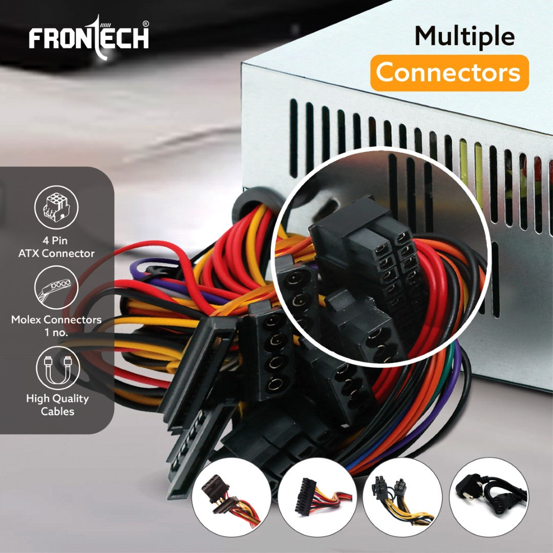 Frontech 450 Watts SMPS Power Supply Unit (PS-0005) Frontech 450 Watts SMPS Power Supply Unit (PS-0005)